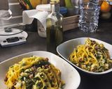 Foto del passaggio 5 della ricetta Tagliolino alla Carbonara Blasfema Franco-Altoaltesina