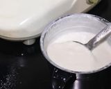 A picture of step 1 of Rabri ghever.