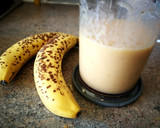 Foto del paso 2 de la receta: Batido de plátano con naranja al Ron 🍌