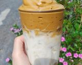 Hình bước làm 4 của món Coffee bọt