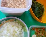 Foto del paso 1 de la receta Budín de Espinaca y Arroz Yamaní