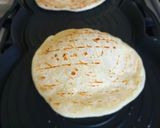 A picture of step 3 of Garlic Naan.