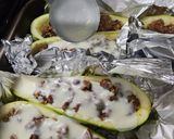 Foto del paso 3 de la receta: Barquitos de zucchini y carne