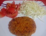 Foto del paso 5 de la receta: Medallones de arroz y cabutia súper sanos (apto vegano)