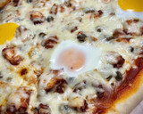 Foto del paso 4 de la receta: Pizza de pulpo á feira con huevo