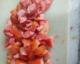 A picture of step 3 of Mutton karahi.
