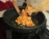 Foto langkah ke 2 dari resep Nasi Kulit Ayam Krispi Sambal Gledek.
