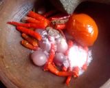 Foto langkah ke 2 dari resep Sambel teri pete.