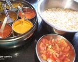 A picture of step 1 of Vaghareli Khichdi.