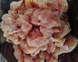 Foto del paso 1 de la receta: Pollo en salsa Strogonoff a mi estilo💫