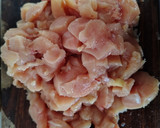 Foto del paso 1 de la receta: Pollo en salsa stroganoff a mi estilo💫