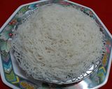 A picture of step 6 of Idiyappam (String Hopper).