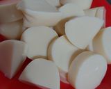 Foto langkah ke 1 dari resep Egg tofu sosis simple.