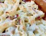 Foto del paso 6 de la receta: Macarrones gratinados con bacon trufado