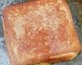 A picture of step 4 of Trianga sandwich.