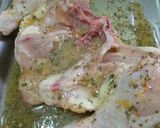 Foto del paso 1 de la receta: Pollo al horno con puré de zanahoria, zapallo y boniato