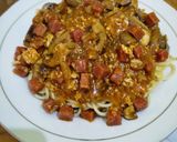 Foto langkah ke 5 dari resep Spaghetti Mushrooms Sauce.