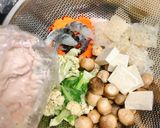 Hình bước làm 1 của món Canh Bóng Thả