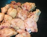 A picture of step 1 of Spanish Chicken.