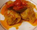 Nios envueltos (stuffed cabbage rolls) recipe step 8 photo