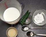 Foto langkah ke 4 dari resep TANSUKE / KETAN SUSU KEJU CREAMY vla.
