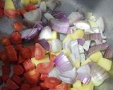 A picture of step 2 of Turkish Lemony Lentil Soup.