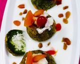 A picture of step 4 of Spinach paneer balls in Yoghurt.