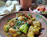 A picture of step 7 of Sindhi chicken karia.