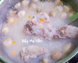 Hình bước làm 1 của món Cháo Hến Sườn Và Nấm Rơm
