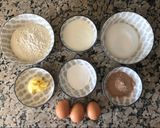 Foto del paso 1 de la receta: Muffins de vainilla y chocolate