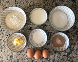 Foto del paso 1 de la receta: Muffins de vainilla y chocolate