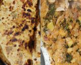 A picture of step 5 of Aloo Meethi Parantha.