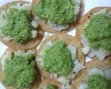 A picture of step 7 of Faraali sev puri chaat.