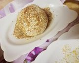 A picture of step 2 of Potato Kibbeh with Eggs.