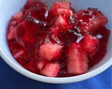 Foto del paso 4 de la receta: Postre de gelatina con manzana
