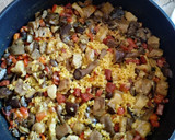 Foto del paso 4 de la receta: Arroz montañés de carne y setas