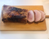 Foto del paso 13 de la receta: Lomo asado con garrote y puré de manzana y piña