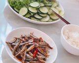 Hình bước làm 4 của món Cá cơm kho cay