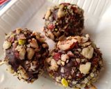 A picture of step 7 of Fruity Cake pops#baking with fruits.