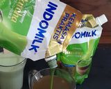 Foto langkah ke 3 dari resep Wedang Creamy Matcha (serai, jahe, madu).