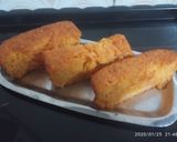 A picture of step 3 of Carrot orange eggless cake.