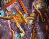 Foto del paso 8 de la receta: Bifes a la criolla 🥩🥕🧅🥔