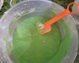 Foto langkah ke 4 dari resep Brownis pandan kukus.
