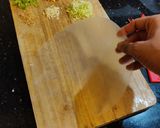 A picture of step 3 of Rice Paper wrapped Paneer Fingers.