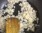 A picture of step 2 of Peri Peri Egg Beans.