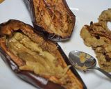 Foto del paso 3 de la receta: Berenjenas rellenas de atún y huevo duro