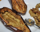 Foto del paso 3 de la receta: Berenjenas rellenas de atún y huevo duro