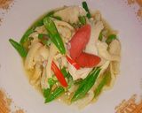 Foto langkah ke 4 dari resep Tumis Jamur tiram buncis.