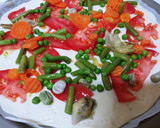 Foto del paso 1 de la receta: Pizza vegetal i salmó fumat