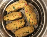A picture of step 3 of Mixed Veg. Muthia (Steamed Veggie Dumplings - Gujarati Style).